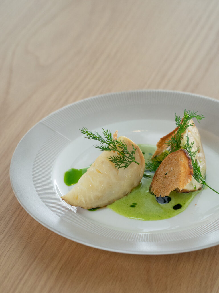 Knoldselleri på Restaurant GAARDEN Forret på à la carte i Hvidovre