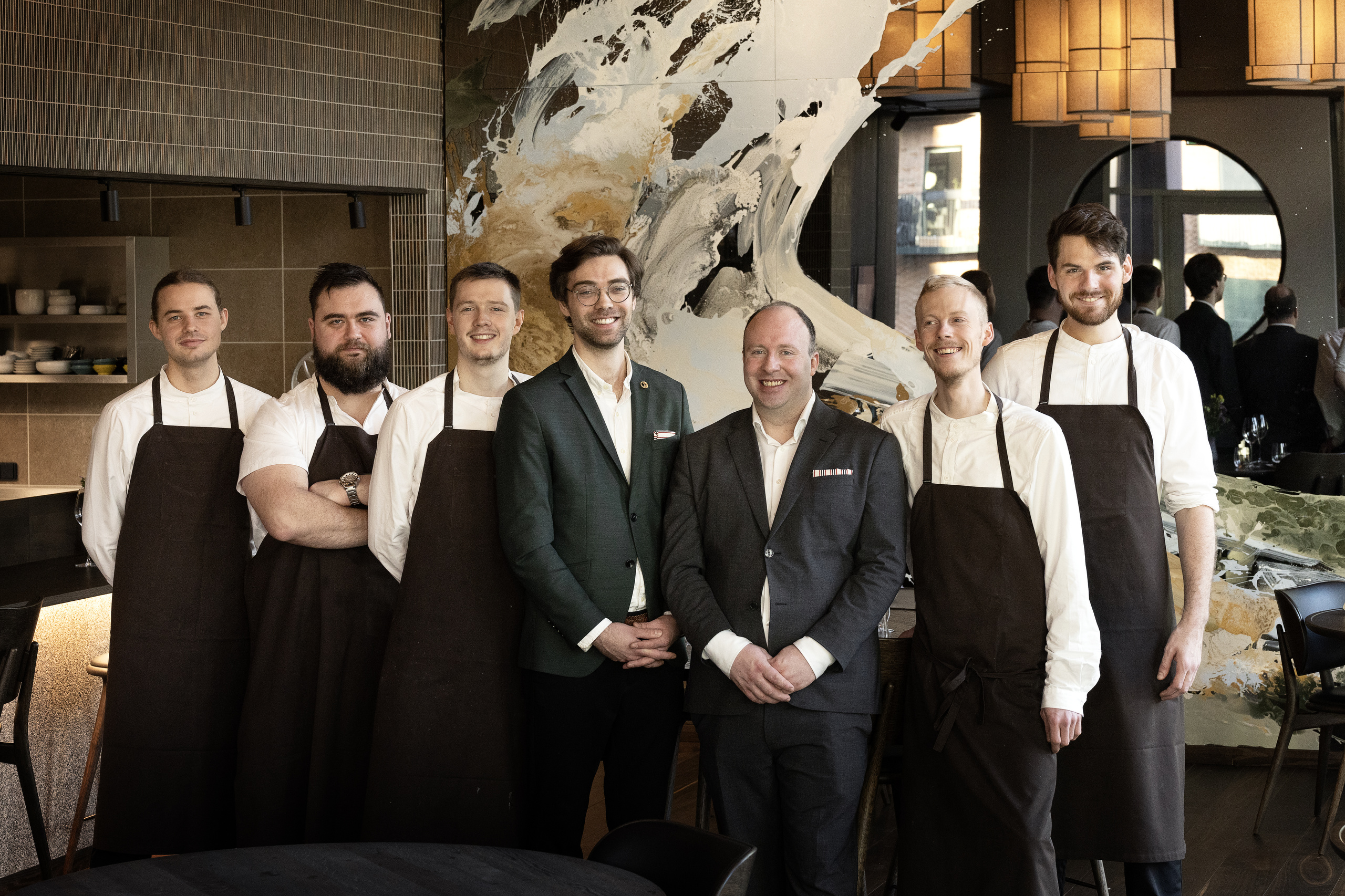 Teamet på Restauranten i Carlsberg byen i København